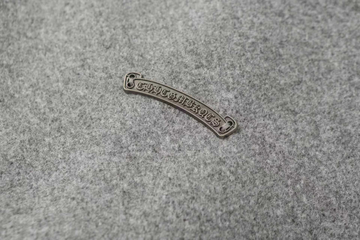 Chrome Hearts マルチクロス バーシティジャケット - グレーブラック ストリートジャケット 2215