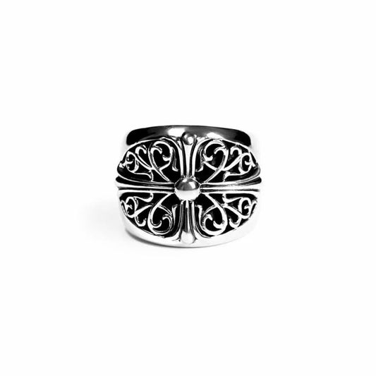 Chrome Hearts クラシック オーバル リング -5
