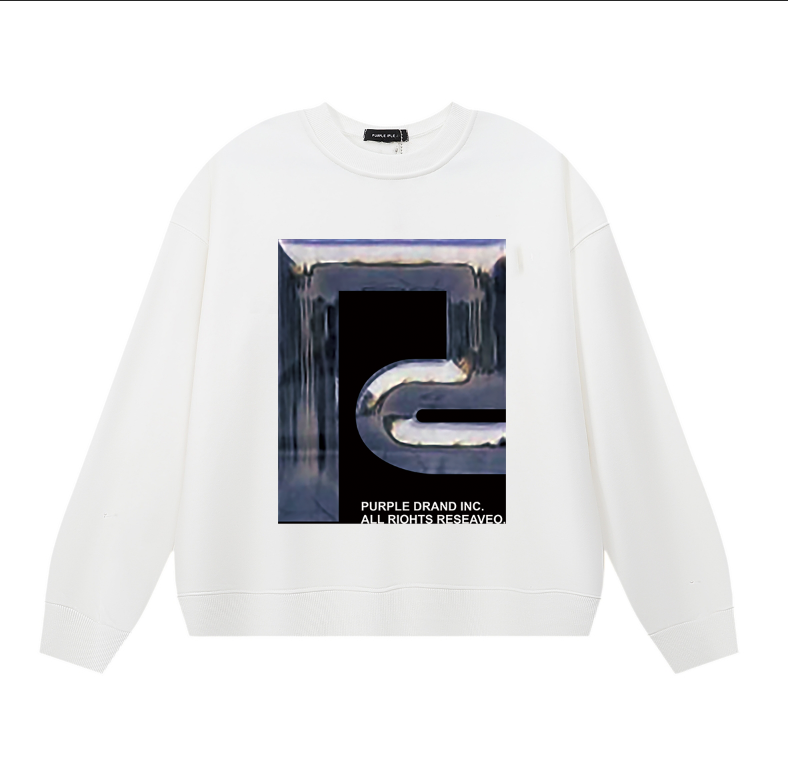 퍼플 남성용 긴팔 티셔츠 스웨트셔츠 1146 