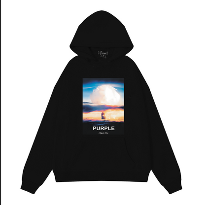 퍼플 뉴 후드티 983 