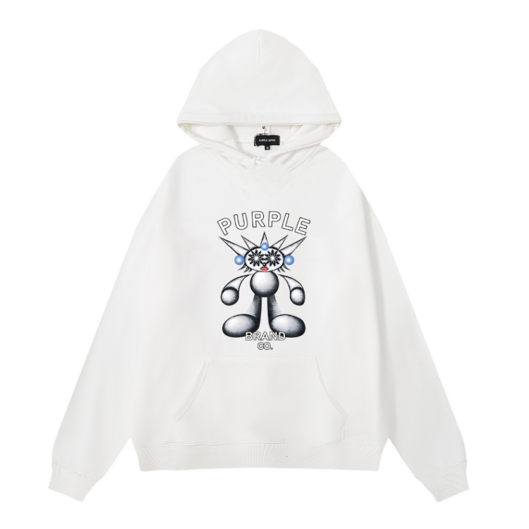 퍼플 뉴 후드티 1000 