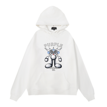 퍼플 뉴 후드티 1000 