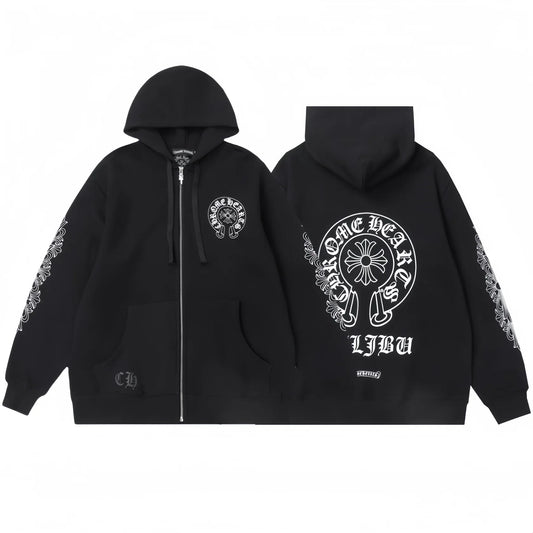 Chrome Hearts ジップアップ パーカー 8515