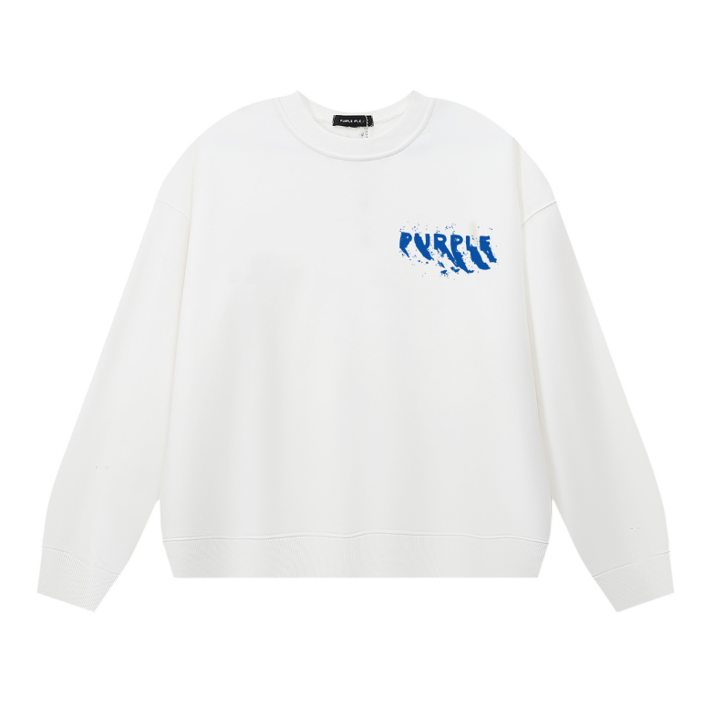 퍼플 남성용 긴팔 티셔츠 스웨트셔츠 1158 