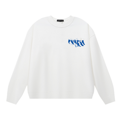 퍼플 남성용 긴팔 티셔츠 스웨트셔츠 1158 