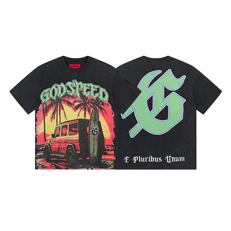 ゴッドスピード 2025 新ファッションTシャツ 1108