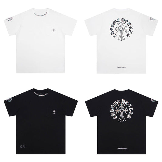 Chrome Hearts ネックロゴTシャツ K6022 