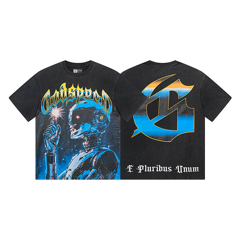 ゴッドスピード 2025 新ファッションTシャツ 1126