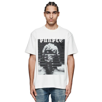 보라색 새 티셔츠 PUR120# 