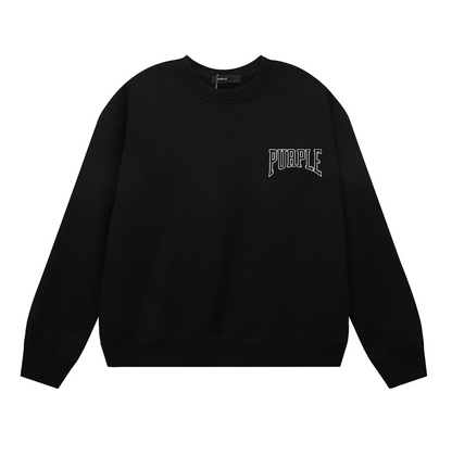 퍼플 남성용 긴팔 티셔츠 스웨트셔츠 1152 