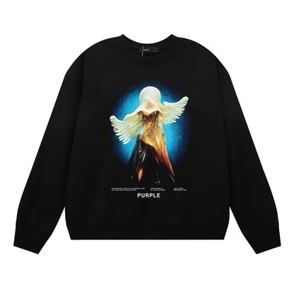 퍼플 남성용 긴팔 티셔츠 스웨트셔츠 1159 