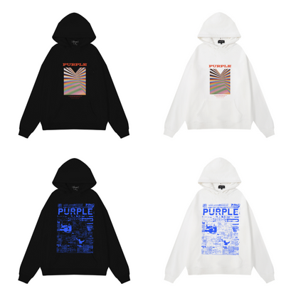 퍼플 뉴 후디 987 