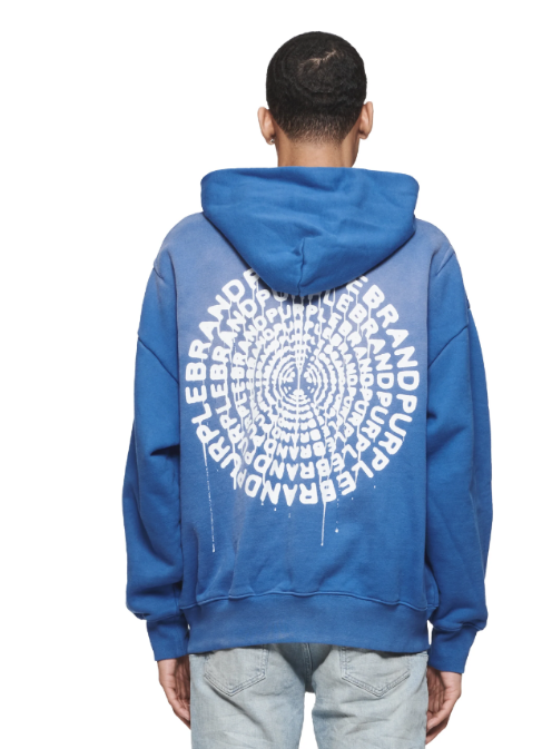 퍼플 뉴 후드티 5962 