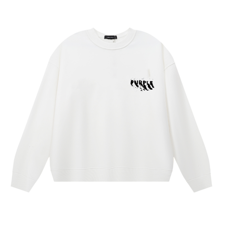 퍼플 남성용 긴팔 티셔츠 스웨트셔츠 1137 