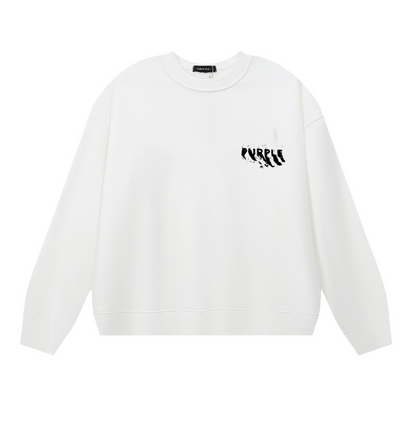 퍼플 남성용 긴팔 티셔츠 스웨트셔츠 1137 