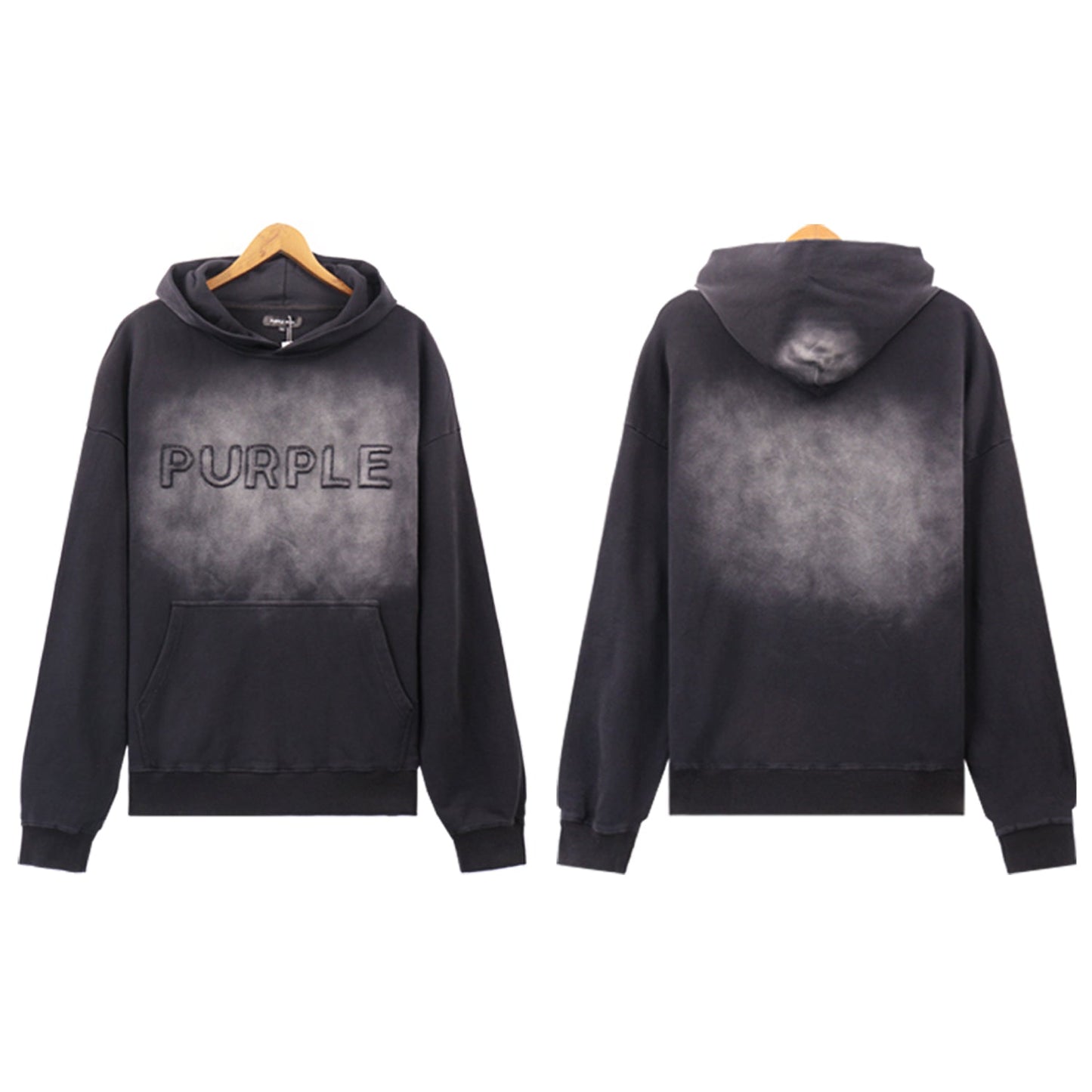 퍼플 뉴 후드티 5967 