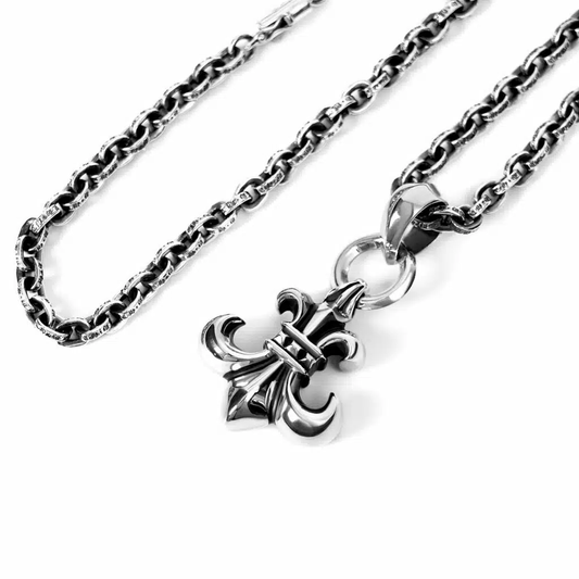 Chrome Hearts BS FLEUR ペンダント（ベイル付き）