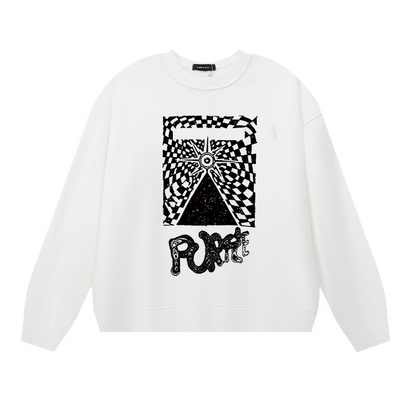 퍼플 남성용 긴팔 티셔츠 스웨트셔츠 1147 