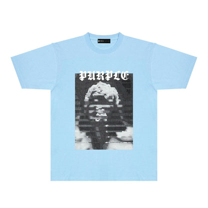 보라색 새 티셔츠 PUR120# 