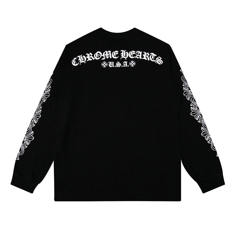 Chrome Hearts メンズ 長袖Tシャツ スウェットシャツ K8005 