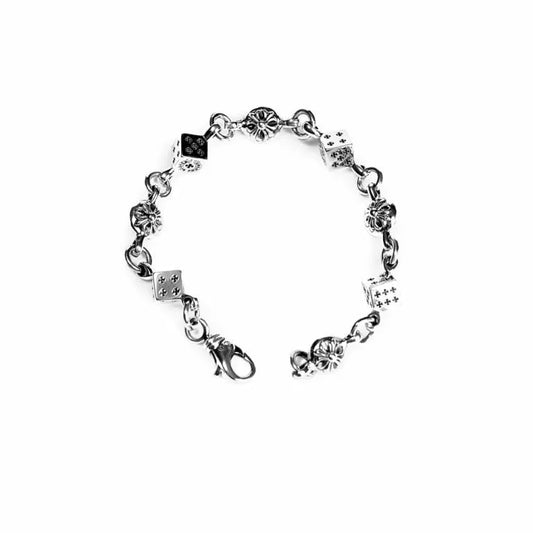 Chrome Hearts ダイス＆クロスボール ブレスレット -4
