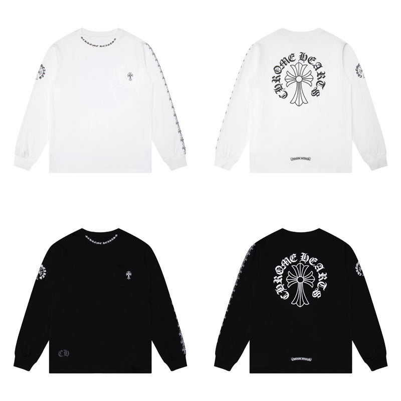 Chrome Hearts メンズ 長袖Tシャツ スウェットシャツ K9010 