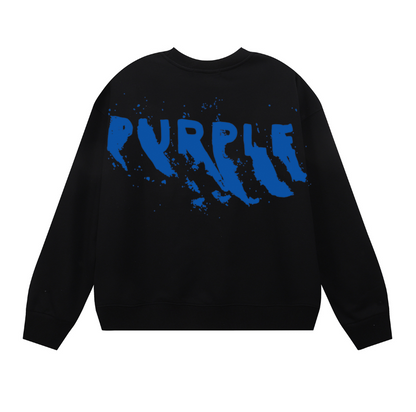 퍼플 남성용 긴팔 티셔츠 스웨트셔츠 1158 