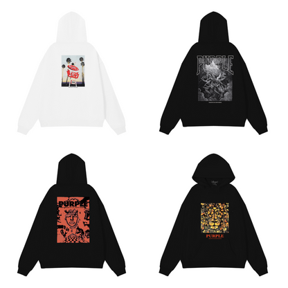 퍼플 뉴 후디 998 