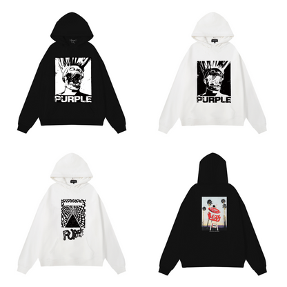 퍼플 뉴 후디 996 