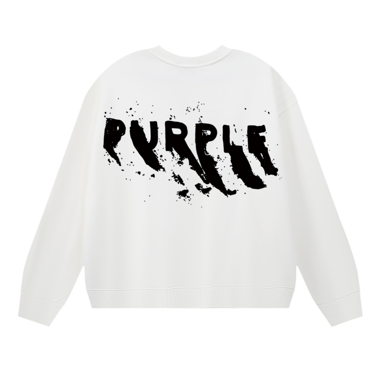 퍼플 남성용 긴팔 티셔츠 스웨트셔츠 1137 
