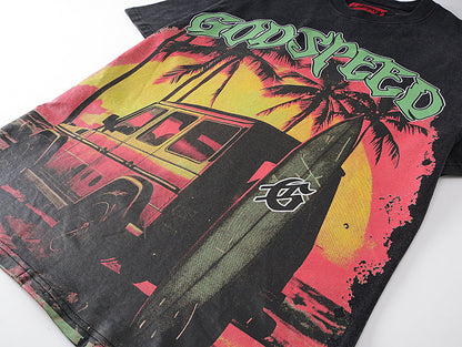 ゴッドスピード 2025 新ファッションTシャツ 1108