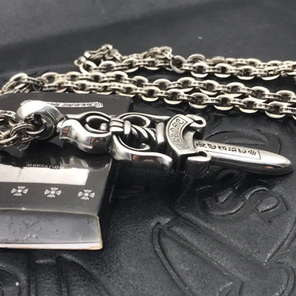 Chrome Hearts ロゴネックレス -6