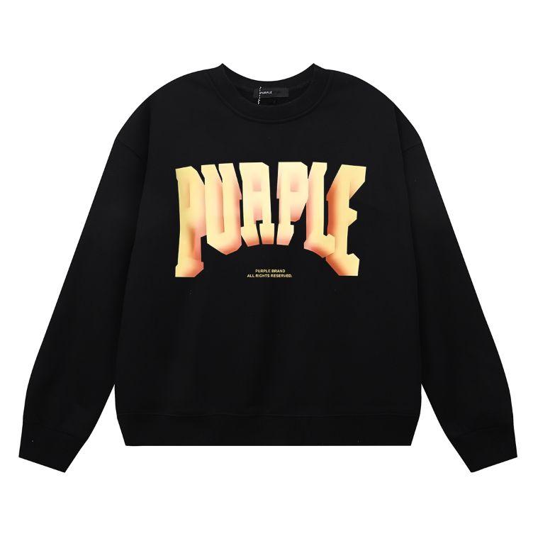 퍼플 남성용 긴팔 티셔츠 스웨트셔츠 1128 