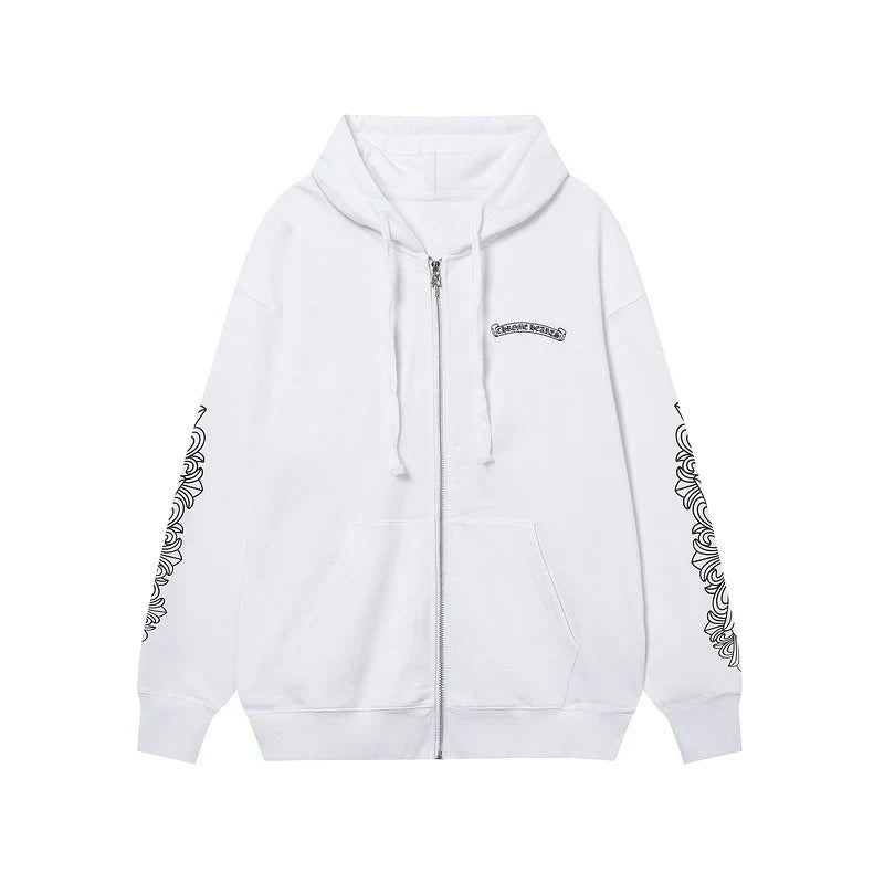 Chrome Hearts ジッパー付きスウェットシャツ 5016