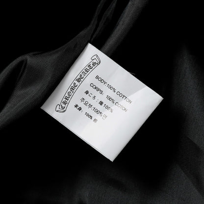 크롬하츠 바시티 재킷 - 블랙 화이트 고딕 베이스볼 코트 2206 