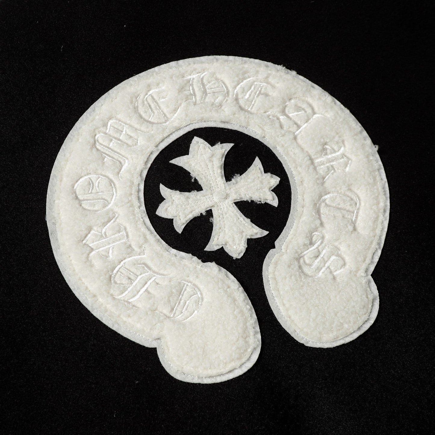 크롬하츠 바시티 재킷 - 블랙 화이트 고딕 베이스볼 코트 2206 