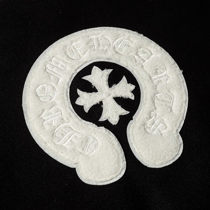 크롬하츠 바시티 재킷 - 블랙 화이트 고딕 베이스볼 코트 2206 