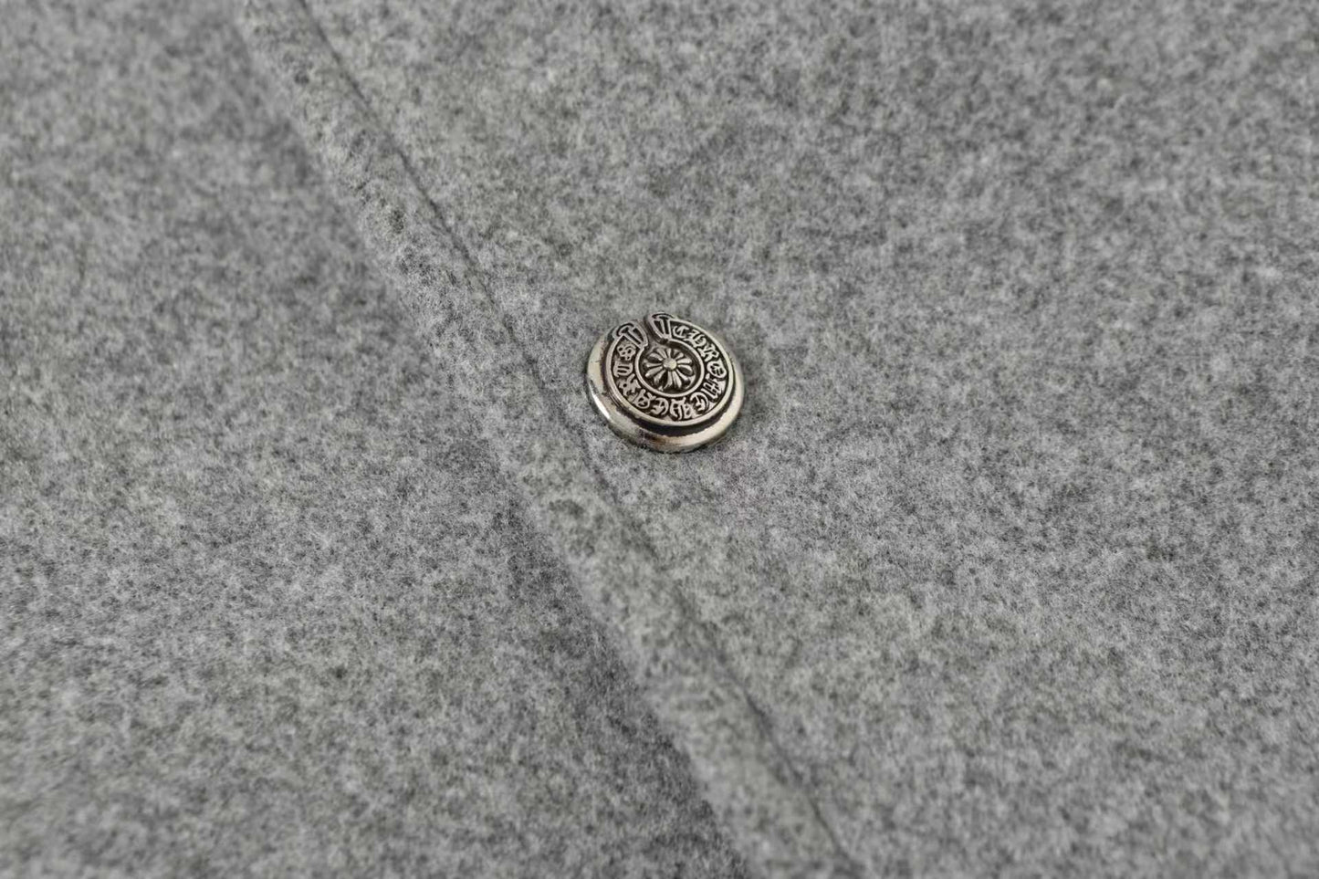 Chrome Hearts マルチクロス バーシティジャケット - グレーブラック ストリートジャケット 2215 