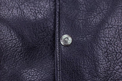 크롬하츠 자수 슬리브 바시티 재킷 - 블랙 스트리트웨어 코트 5577 