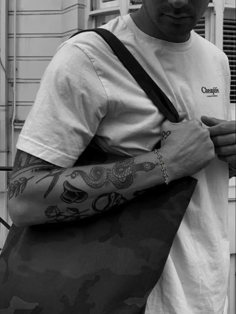 Chrome Hearts PLUS ブレスレット（リンク付き）-6