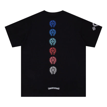 Chrome Hearts マルチカラー ホースシュー Tシャツ K6048 
