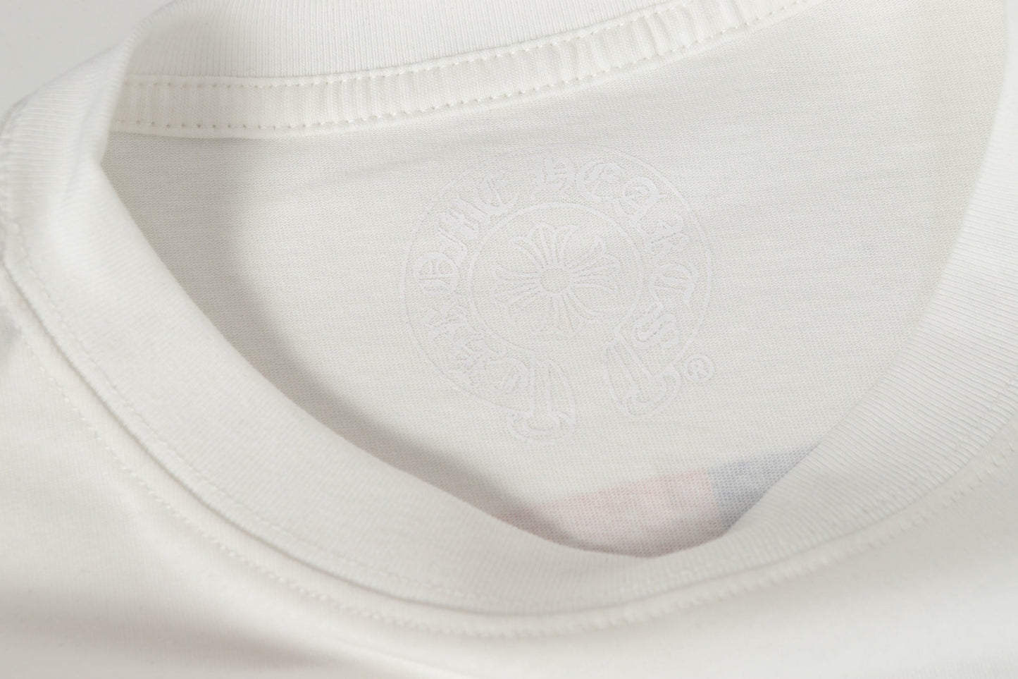 Chrome Hearts ロゴフラッグ ロングスリーブTシャツ - ブラック ホワイト ゴシック ストリート Tシャツ K2126 