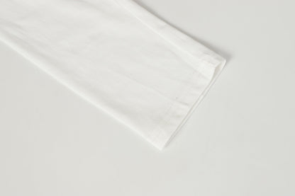 Chrome Hearts ロゴフラッグ ロングスリーブTシャツ - ブラック ホワイト ゴシック ストリート Tシャツ K2126 