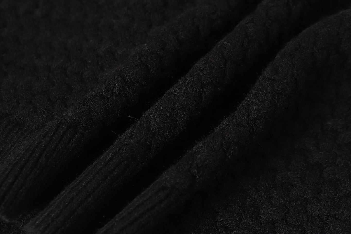 Chrome Hearts ゴシッククロス ニットカーディガン - ブラックグレー ストリートウェア ジャケット 904 