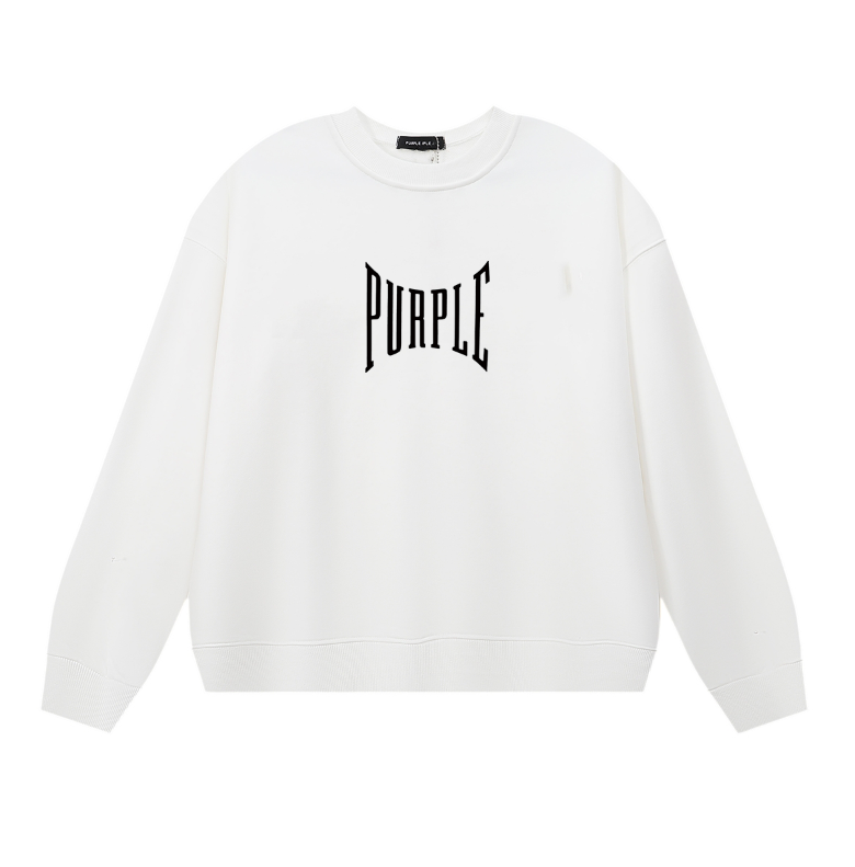 퍼플 남성용 긴팔 티셔츠 스웨트셔츠 1156 