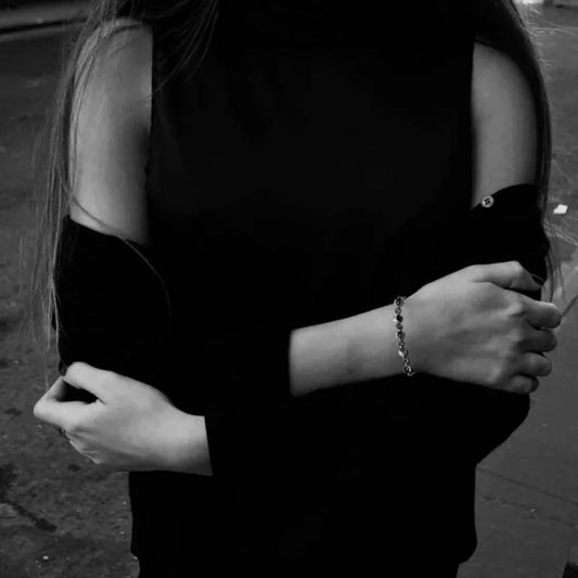 Chrome Hearts ダイス＆クロスボール ブレスレット -4