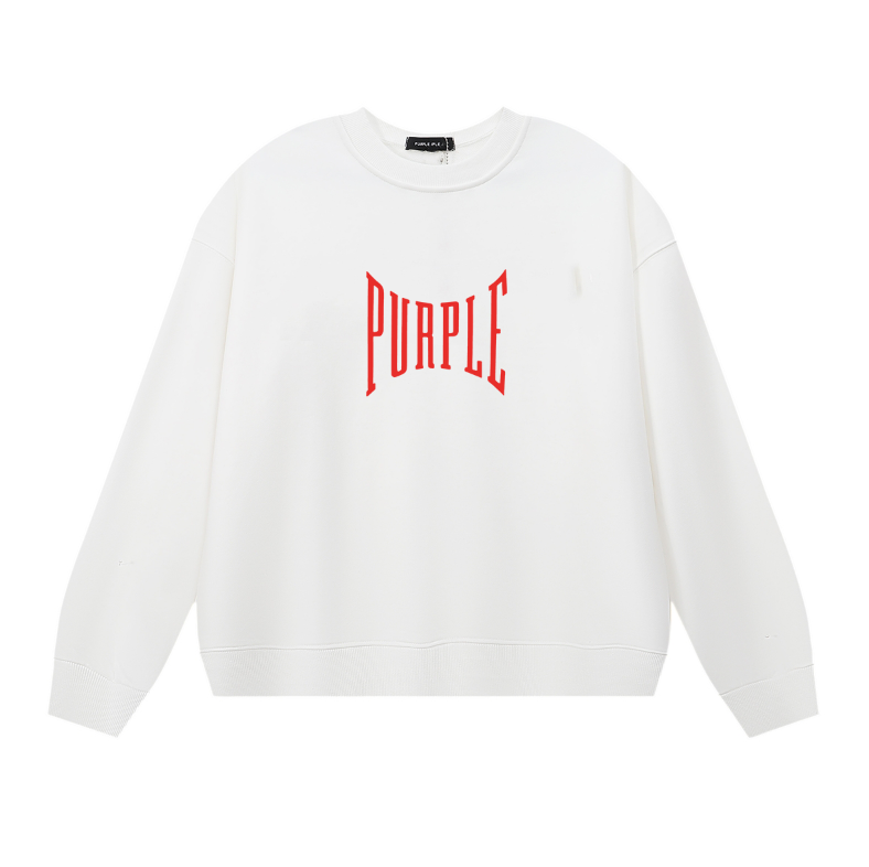 퍼플 남성용 긴팔 티셔츠 스웨트셔츠 1156 