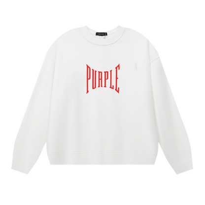 퍼플 남성용 긴팔 티셔츠 스웨트셔츠 1156 