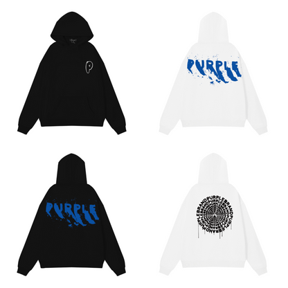 퍼플 뉴 후디 1001 