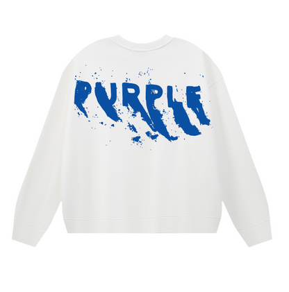 퍼플 남성용 긴팔 티셔츠 스웨트셔츠 1158 